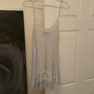 Striped tank top